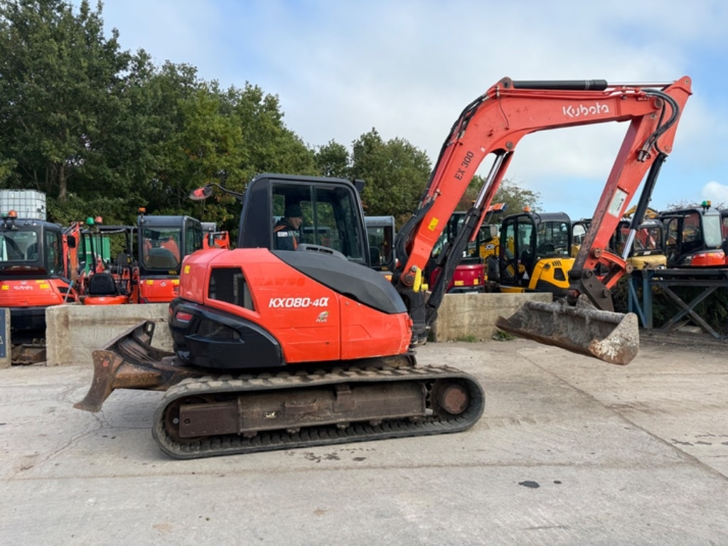 Kubota KX 080-4  - Miniexcavadora: foto 1 Kubota KX 080-4  - Miniexcavadora: foto 1