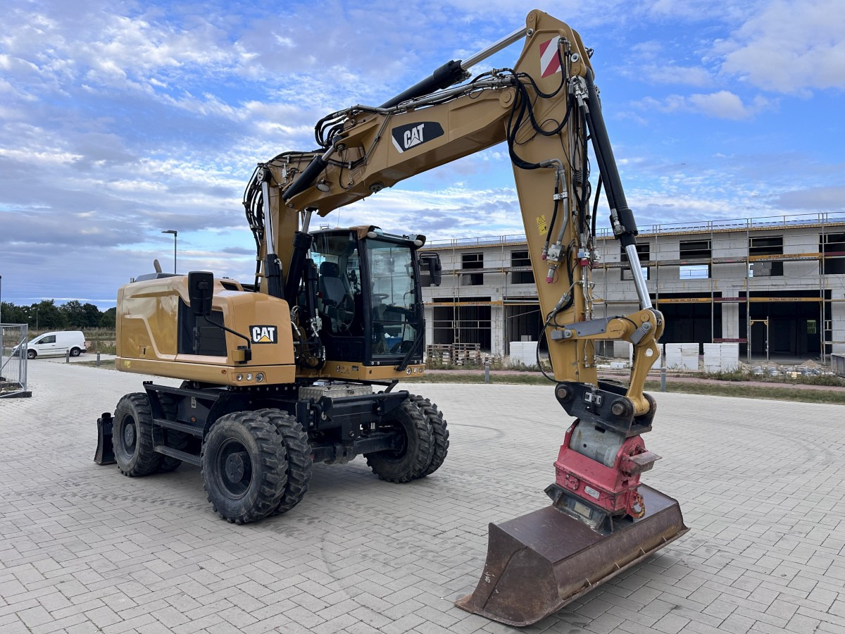 CATERPILLAR M 318 F Offset boom Deutsche Maschine Top ! - Excavadora de ruedas: foto 4 CATERPILLAR M 318 F Offset boom Deutsche Maschine Top ! - Excavadora de ruedas: foto 4