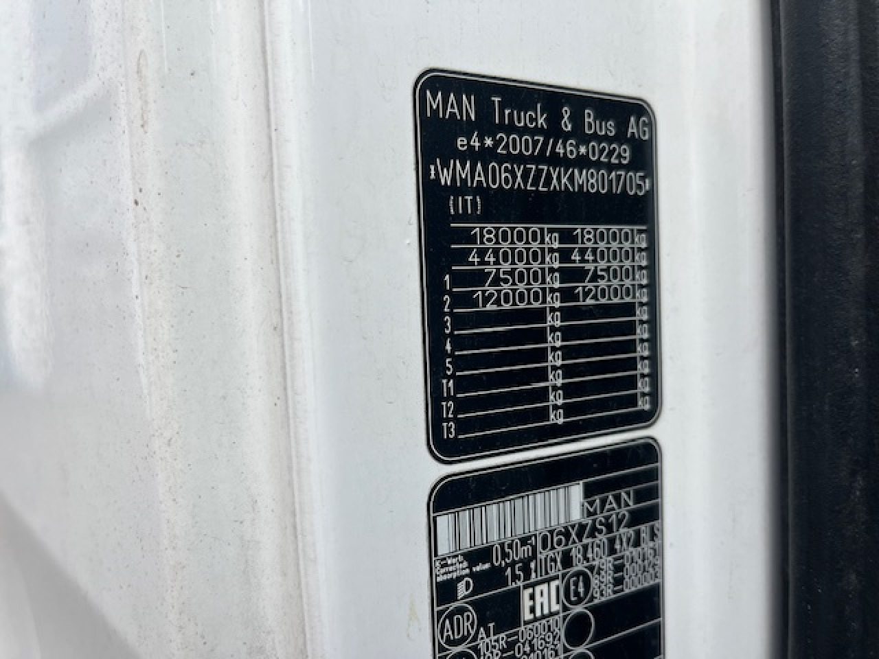 Cabeza tractora MAN TGX 18.460 4x2 BLS mit Kipphydraulik Euro6 Klima: foto 12