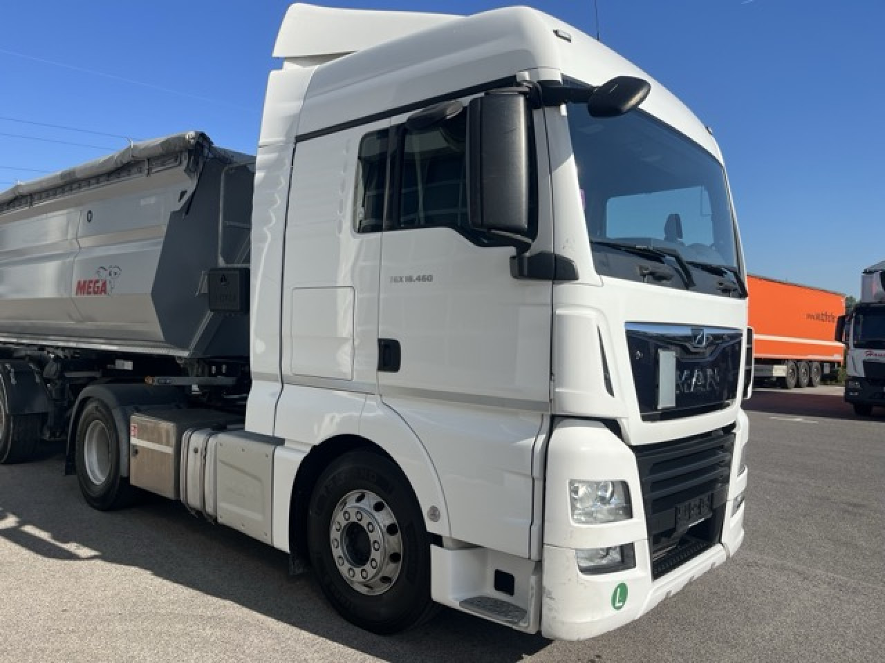 Cabeza tractora MAN TGX 18.460 4x2 BLS mit Kipphydraulik Euro6 Klima: foto 8