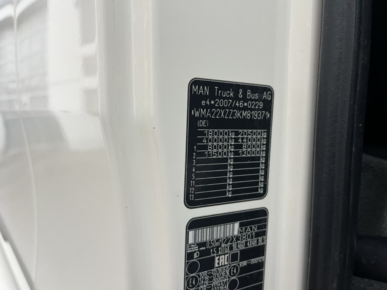 MAN TGX 18.460 4x4H BLS Euro6 Klima Luftfeder ZV - Cabeza tractora: foto 2 MAN TGX 18.460 4x4H BLS Euro6 Klima Luftfeder ZV - Cabeza tractora: foto 2