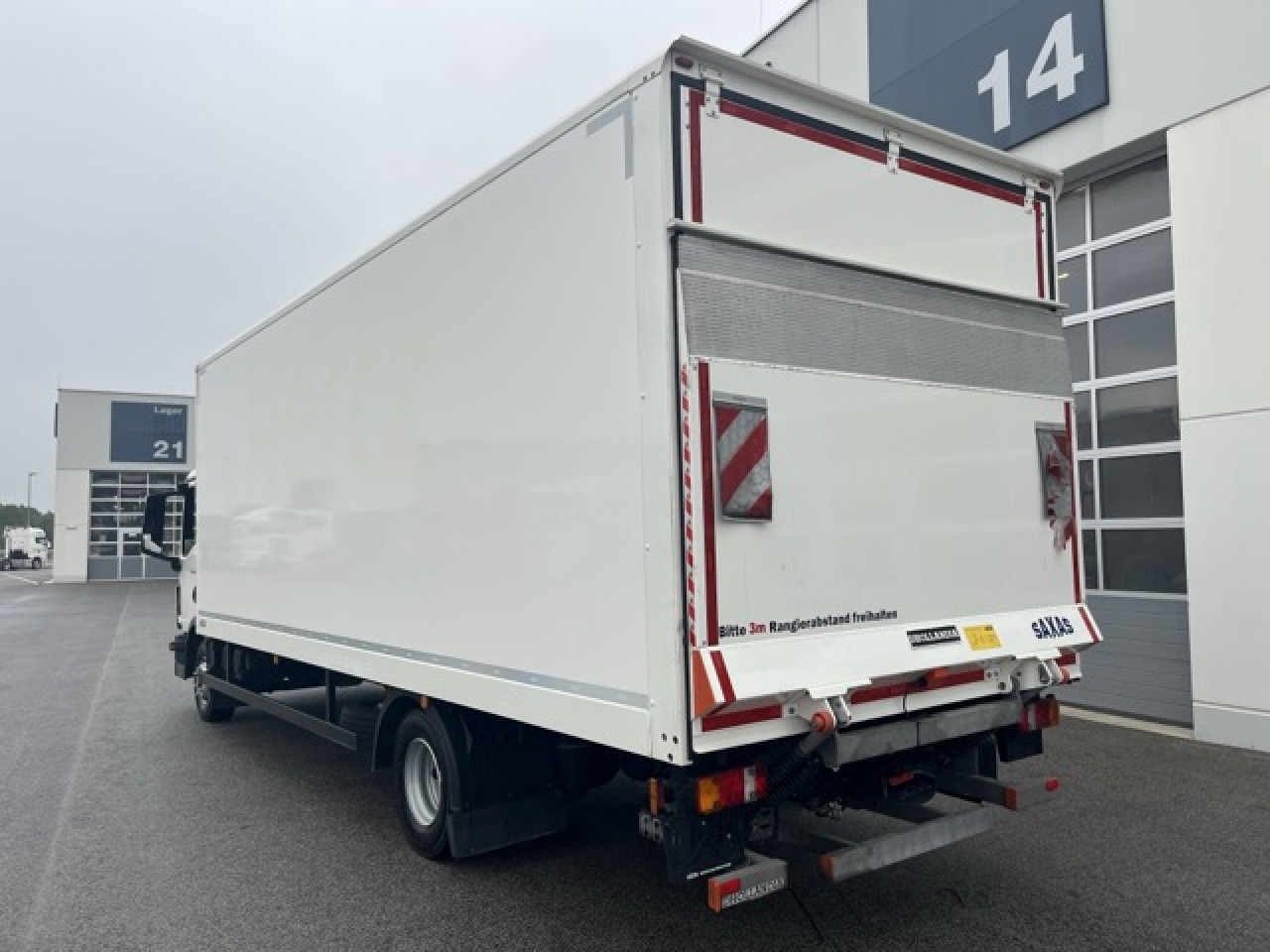 Camión caja cerrada MAN TGL 12.250 4x2 BL CH Euro6 Klima AHK Luftfeder ZV: foto 9