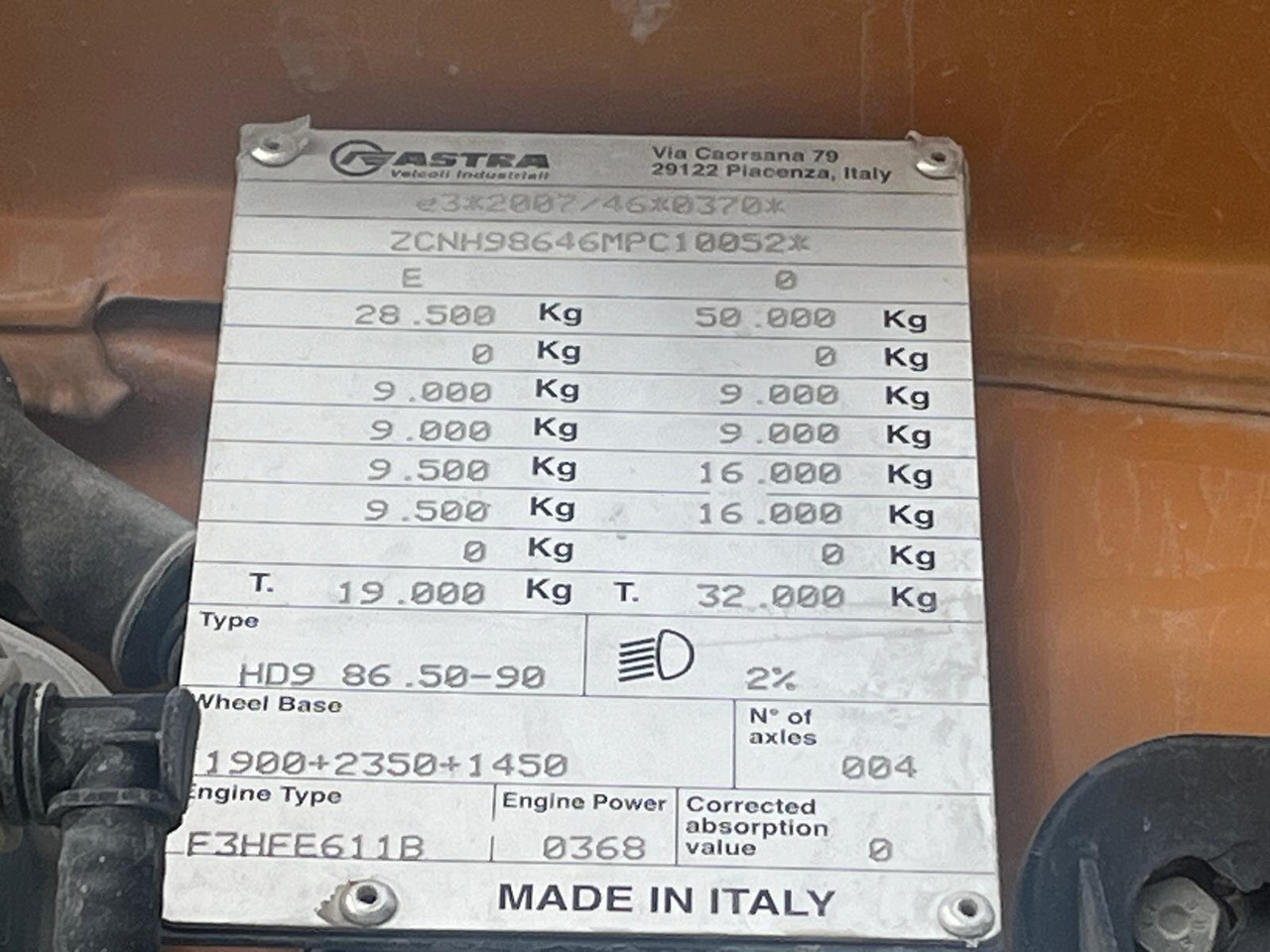 ASTRA HD9 86.50-90 8x6 ASTRA HD9 86.50-90 8x6, Unfallschaden, Cursor 13 - Camión chasis: foto 5 ASTRA HD9 86.50-90 8x6 ASTRA HD9 86.50-90 8x6, Unfallschaden, Cursor 13 - Camión chasis: foto 5