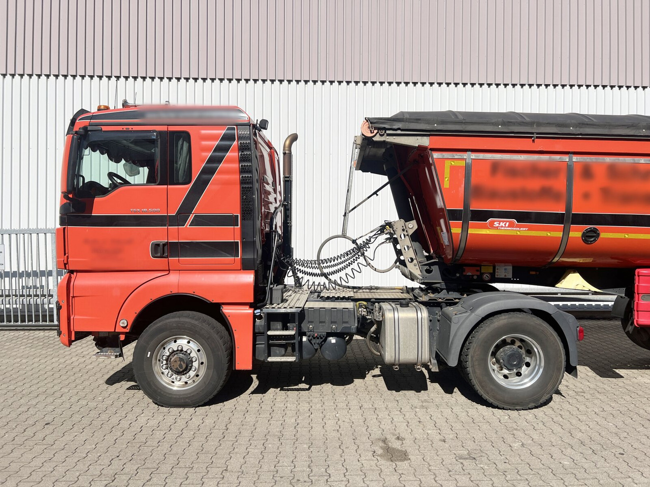 Cabeza tractora MAN TGX 18.500 4X4H BLS TGX 18.500 4X4H BLS, PriTarder, HydroDrive, Kipphydraulik: foto 13