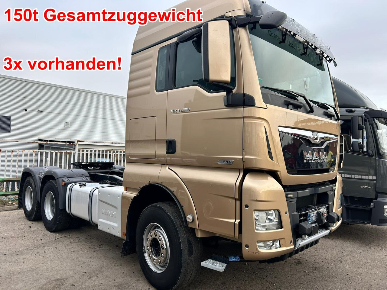 MAN TGX 33.580 6x4 BB TGX 33.580 6x4 BB, Retarder, zZGG 150.000kg - Cabeza tractora: foto 1 MAN TGX 33.580 6x4 BB TGX 33.580 6x4 BB, Retarder, zZGG 150.000kg - Cabeza tractora: foto 1