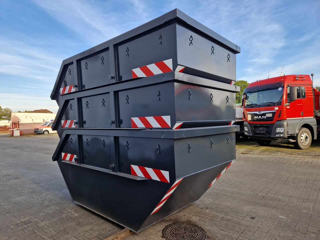 EACA 135.20 T FUCHS EACA 135.20 T, Absetzanhänger für 1 Mulde - Remolque multilift/ Portacontenedores de cadenas: foto 4 EACA 135.20 T FUCHS EACA 135.20 T, Absetzanhänger für 1 Mulde - Remolque multilift/ Portacontenedores de cadenas: foto 4