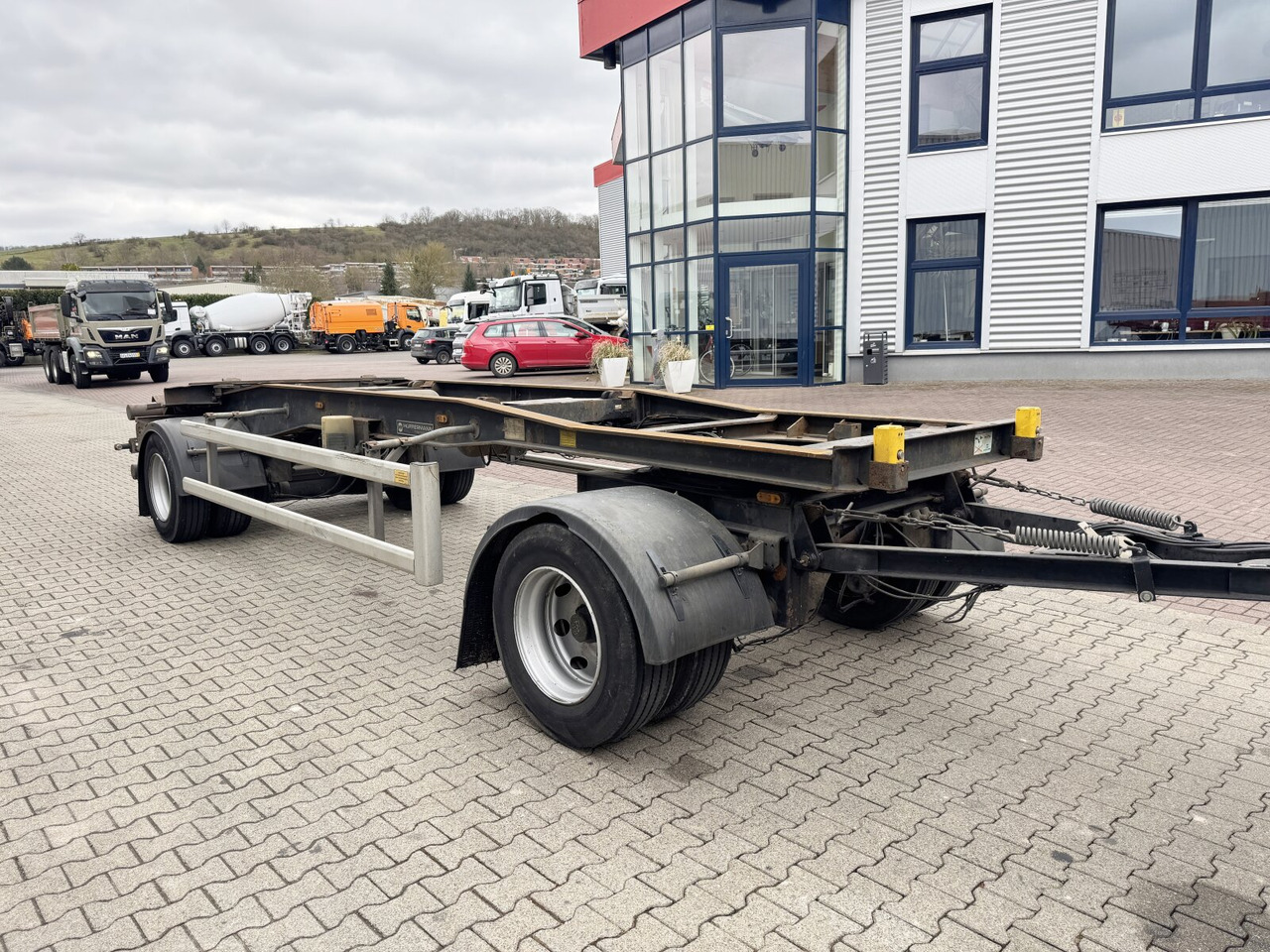 Remolque multilift/ Portacontenedores de cadenas HSA 18.65 Schlittenabroller HSA 18.65 Schlittenabroller: foto 10