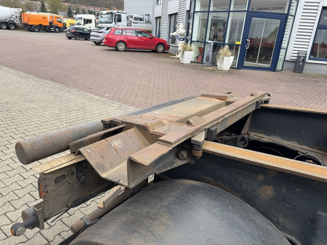 Remolque multilift/ Portacontenedores de cadenas HSA 18.65 Schlittenabroller HSA 18.65 Schlittenabroller: foto 12