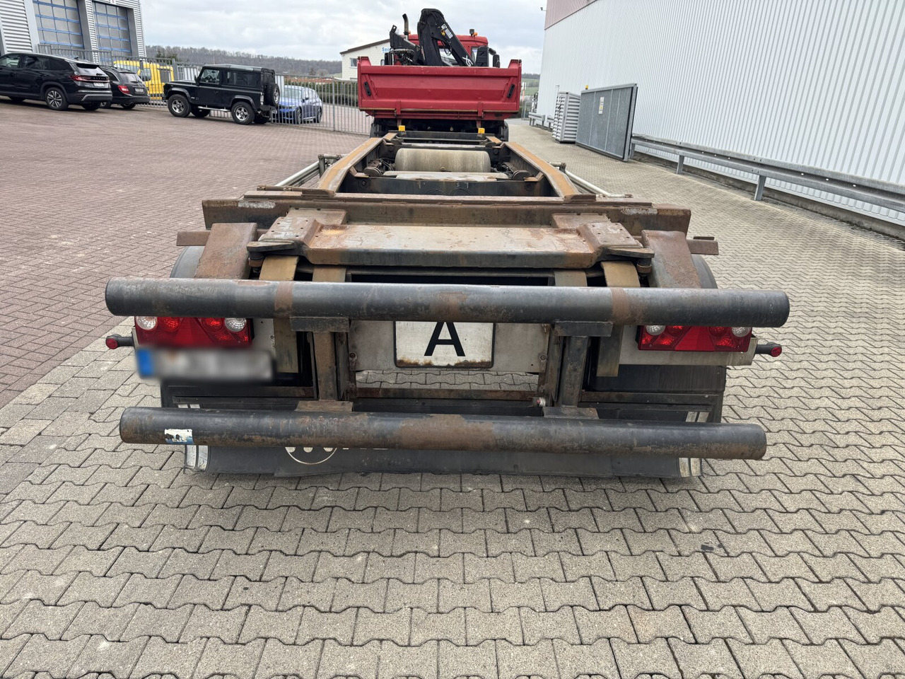 Remolque multilift/ Portacontenedores de cadenas HSA 18.65 Schlittenabroller HSA 18.65 Schlittenabroller: foto 8