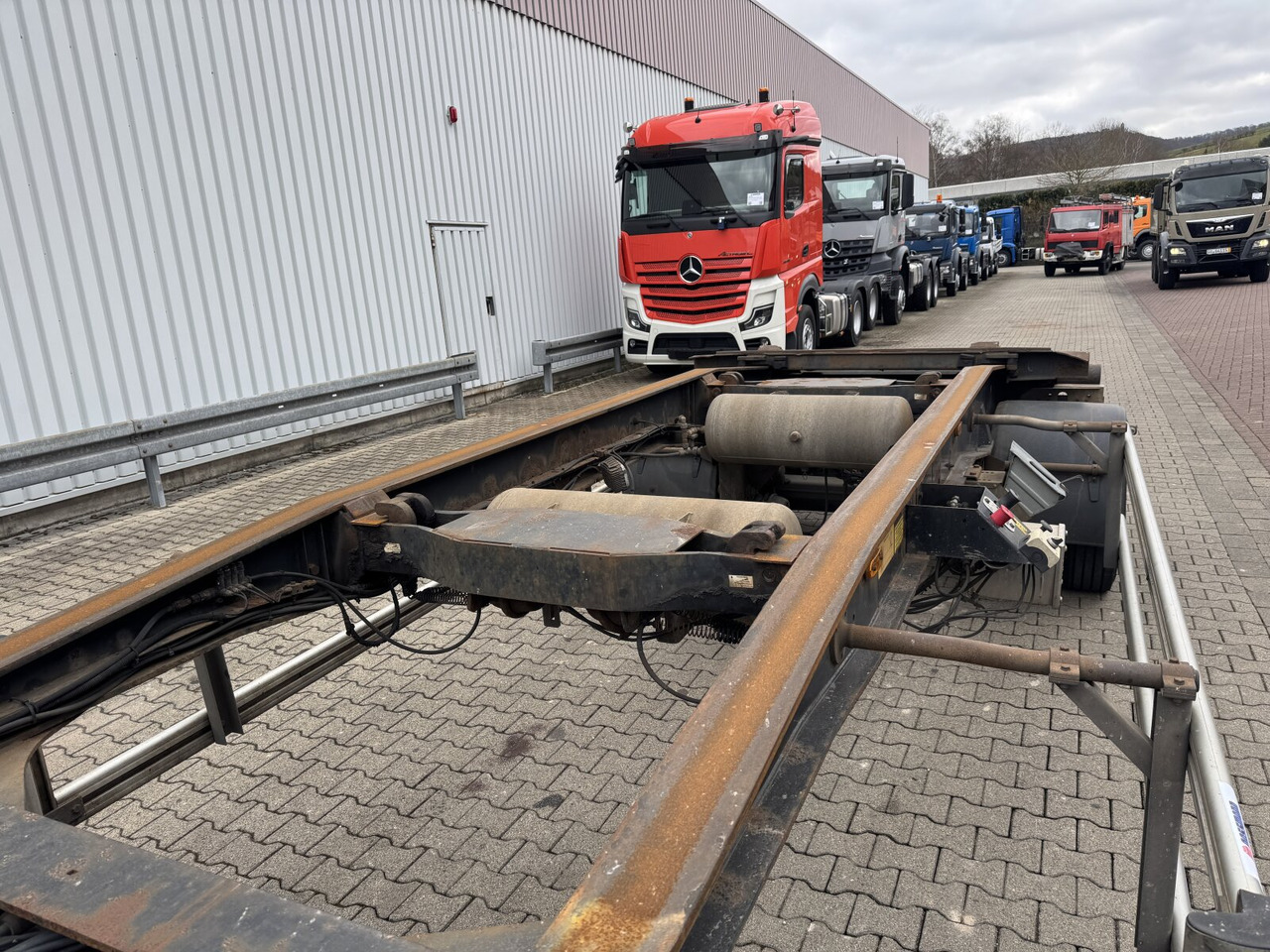 Remolque multilift/ Portacontenedores de cadenas HSA 18.65 Schlittenabroller HSA 18.65 Schlittenabroller: foto 11