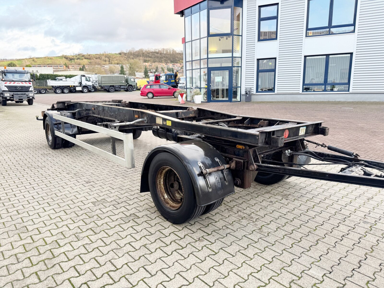 Remolque multilift/ Portacontenedores de cadenas HSA 18.70 HSA 18.70 Schlittenabroller: foto 9 Remolque multilift/ Portacontenedores de cadenas HSA 18.70 HSA 18.70 Schlittenabroller: foto 9