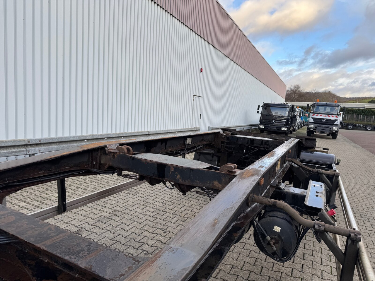 Remolque multilift/ Portacontenedores de cadenas HSA 18.70 HSA 18.70 Schlittenabroller: foto 10 Remolque multilift/ Portacontenedores de cadenas HSA 18.70 HSA 18.70 Schlittenabroller: foto 10