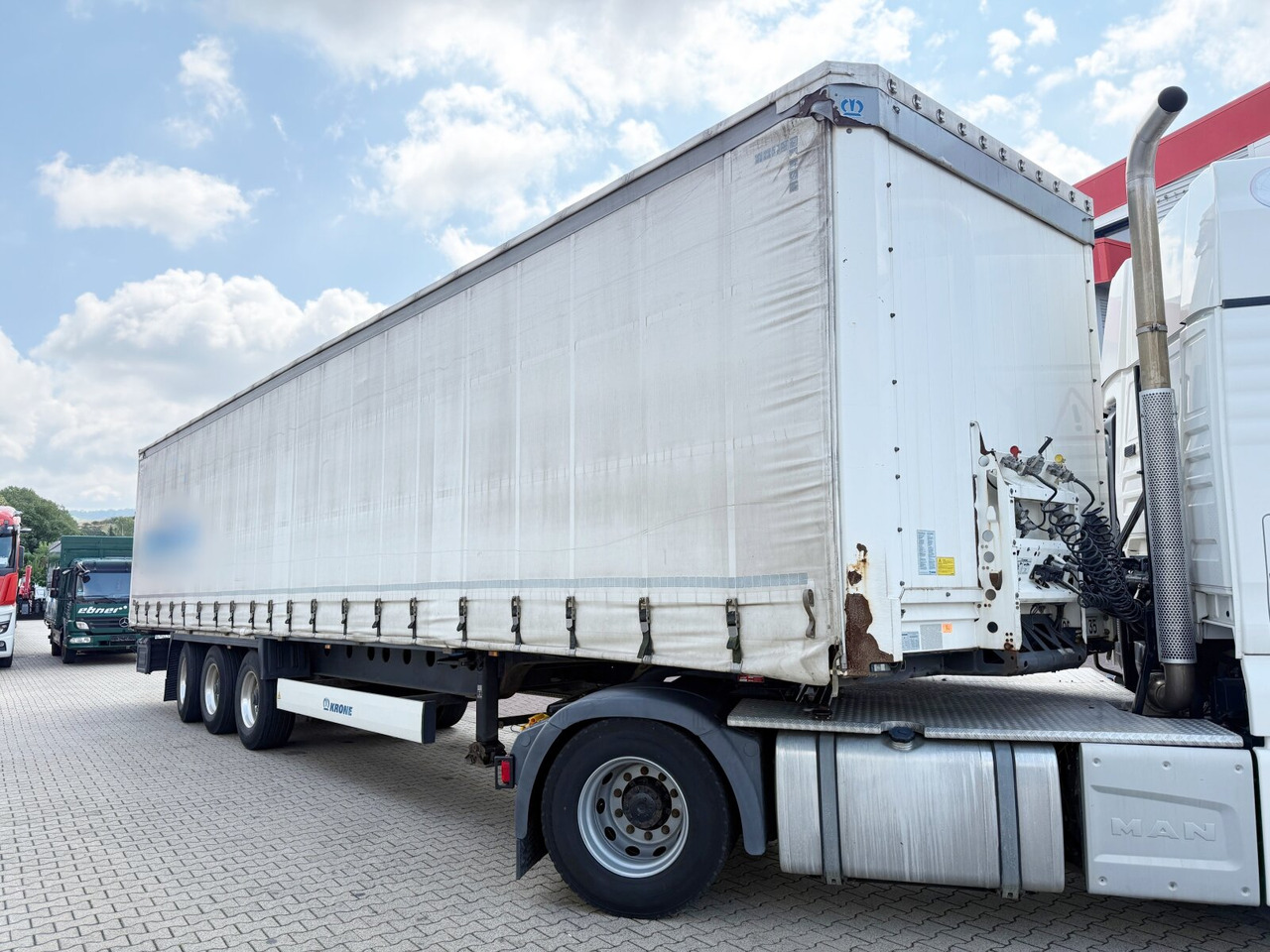 Krone SDP 27 eLCL10-CS Coil Liner SDP 27 eLCL10-CS Coil Liner, Coilmulde, Liftachse, Nachlauflenkachse, Edscha - Semirremolque plataforma/ Caja abierta: foto 2 Krone SDP 27 eLCL10-CS Coil Liner SDP 27 eLCL10-CS Coil Liner, Coilmulde, Liftachse, Nachlauflenkachse, Edscha - Semirremolque plataforma/ Caja abierta: foto 2