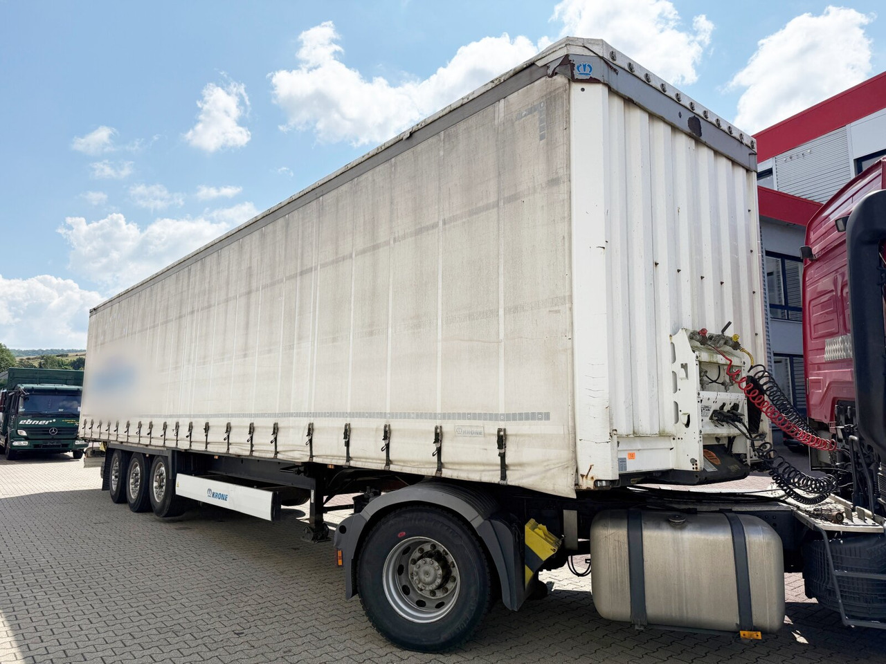 Krone SDP 27 eLCQ4-CS Coil Liner SDP 27 eLCQ4-CS Coil Liner, Coilmulde, Liftachse, Nachlauflenkachse, Edscha - Semirremolque plataforma/ Caja abierta: foto 2 Krone SDP 27 eLCQ4-CS Coil Liner SDP 27 eLCQ4-CS Coil Liner, Coilmulde, Liftachse, Nachlauflenkachse, Edscha - Semirremolque plataforma/ Caja abierta: foto 2