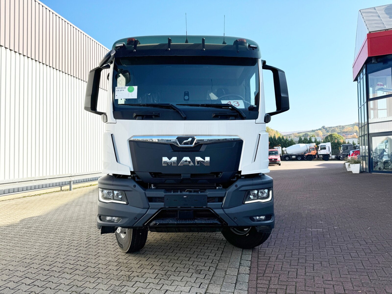 Dúmper nuevo MAN TGS 35.480 8x6H BL CH TGS 35.480 8x6H BL CH, HydroDrive, Navi, Meiller Stahlmulde 18m³: foto 9
