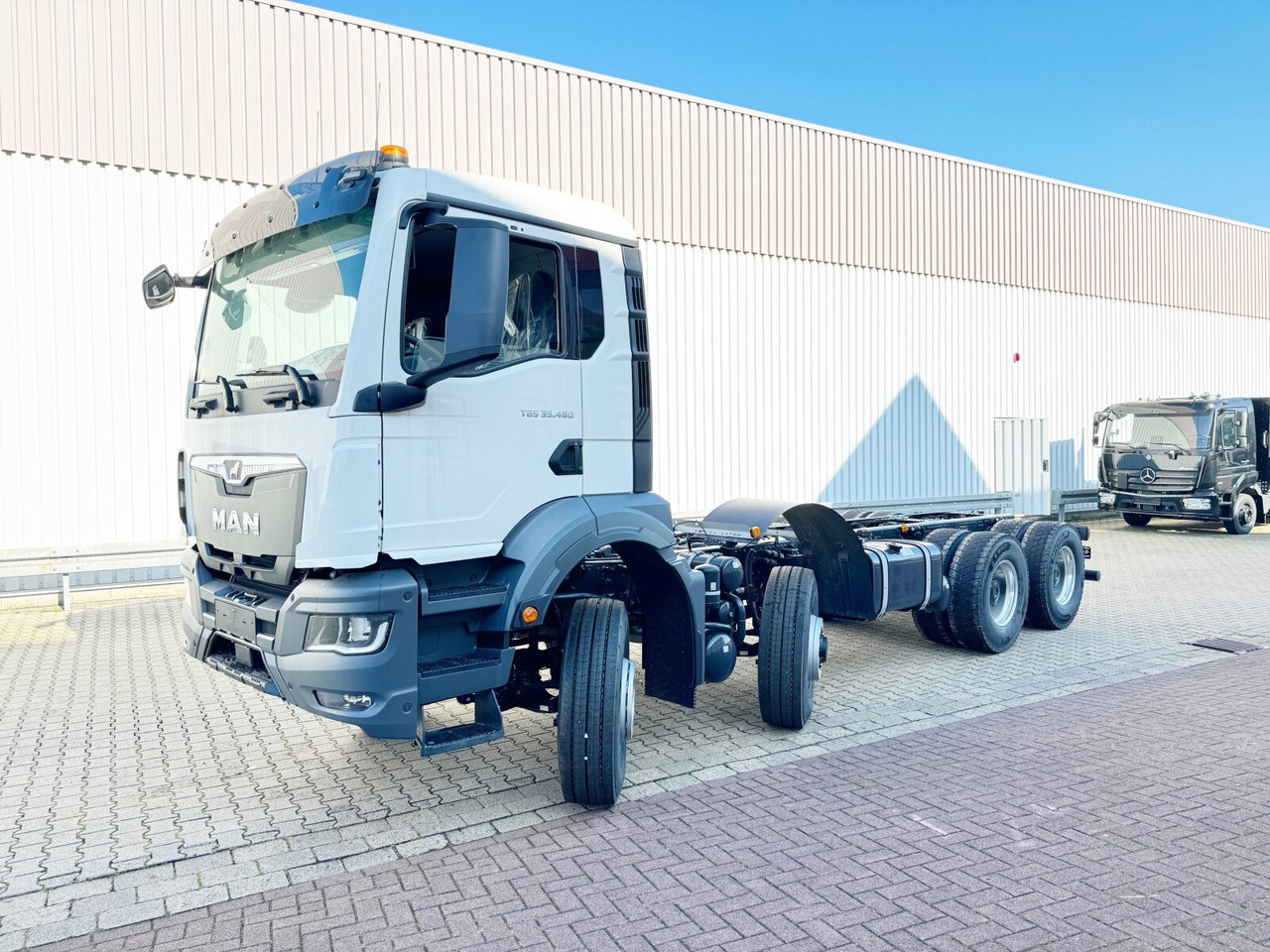 Dúmper nuevo MAN TGS 35.480 8x6H BL CH TGS 35.480 8x6H BL CH, HydroDrive, Navi, Meiller Stahlmulde 18m³: foto 8