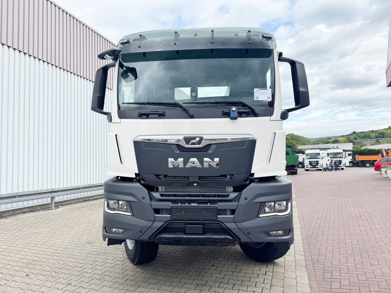 Dúmper nuevo MAN TGS 35.480 8x8 BB CH TGS 35.480 8x8 BB CH, Meiller Stahlmulde 18m³: foto 9