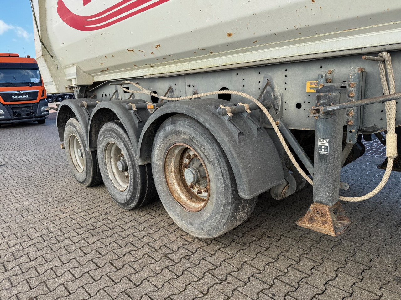 Semirremolque volquete Meiller MHPS 12/27 MHPS 12/27, Stahlmulde ca. 26m³, Liftachse: foto 10