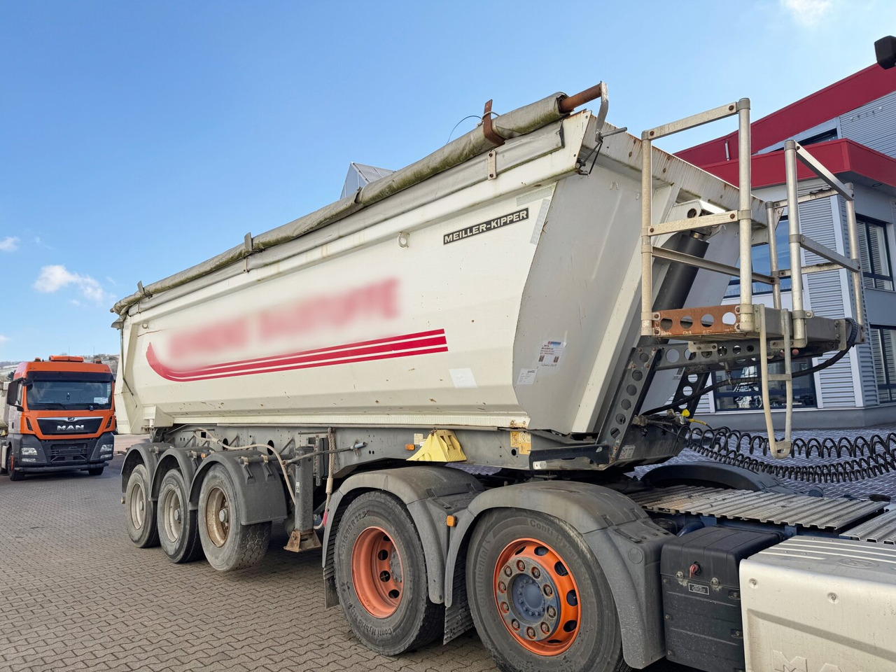 Meiller MHPS 12/27 MHPS 12/27, Stahlmulde ca. 26m³, Liftachse - Semirremolque volquete: foto 3 Meiller MHPS 12/27 MHPS 12/27, Stahlmulde ca. 26m³, Liftachse - Semirremolque volquete: foto 3