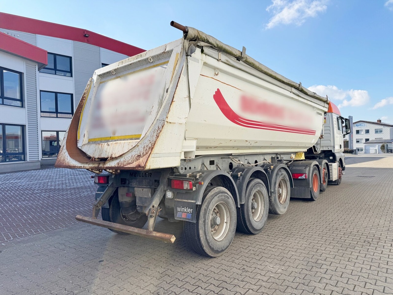 Semirremolque volquete Meiller MHPS 12/27 MHPS 12/27, Stahlmulde ca. 26m³, Liftachse: foto 8