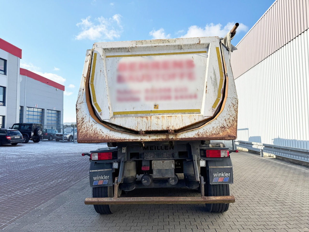 Semirremolque volquete Meiller MHPS 12/27 MHPS 12/27, Stahlmulde ca. 26m³, Liftachse: foto 7