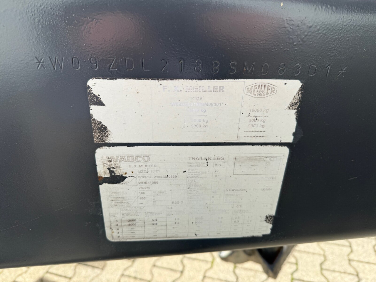 Meiller MZDA 18/21 MZDA 18/21, Bordmatik - Remolque volquete: foto 3 Meiller MZDA 18/21 MZDA 18/21, Bordmatik - Remolque volquete: foto 3