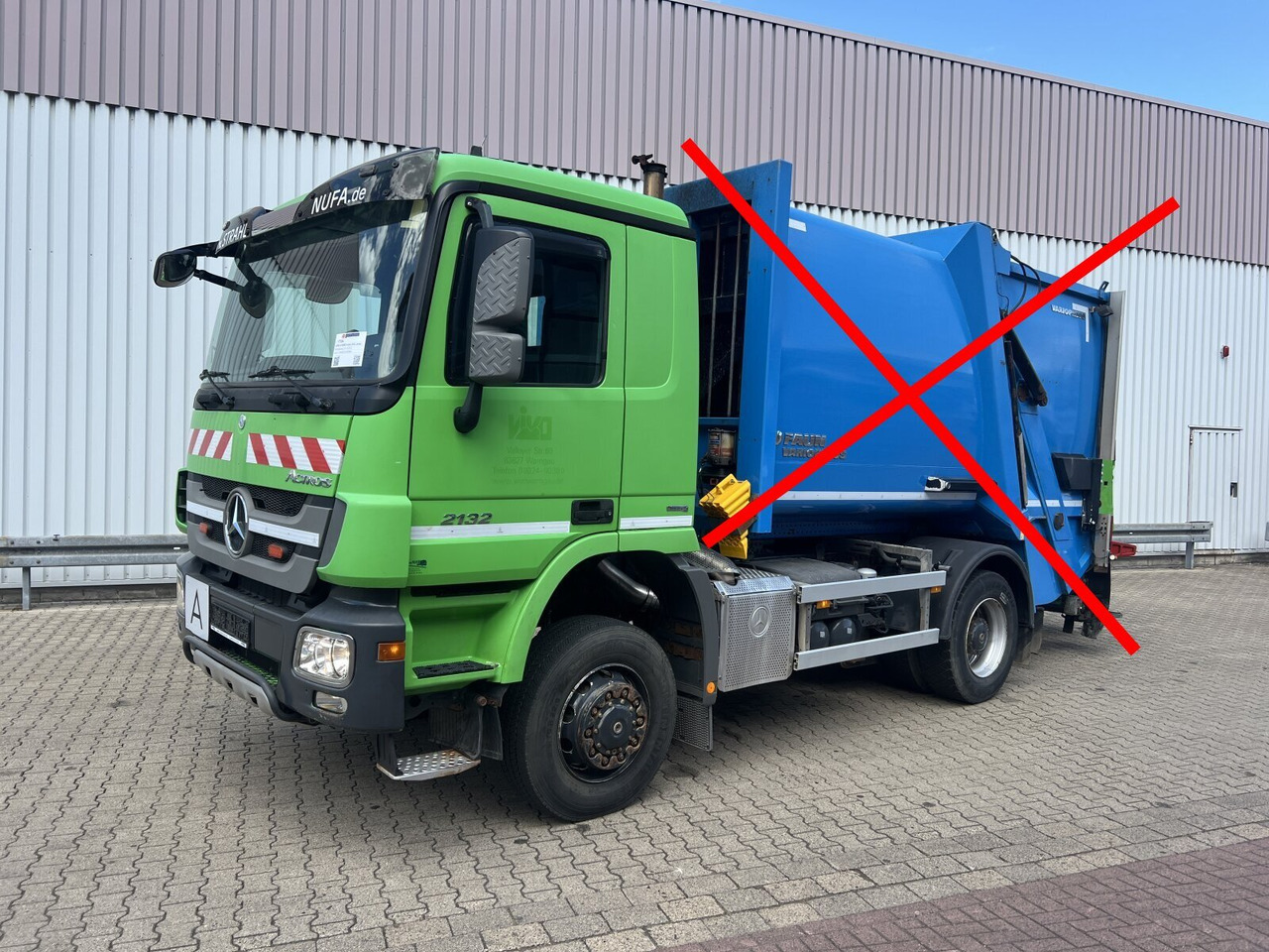 Mercedes-Benz Actros 2032 LA 4x4 Actros 2032 LA 4x4/ Rdstand 3.600 mm - Camión chasis: foto 1 Mercedes-Benz Actros 2032 LA 4x4 Actros 2032 LA 4x4/ Rdstand 3.600 mm - Camión chasis: foto 1