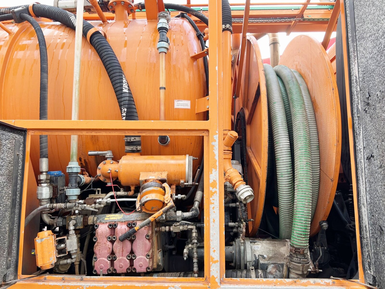 Limpieza de alcantarillado Mercedes-Benz Actros 2544 L 6x2 Actros 2544 L 6x2, Lenkachse, Kroll Saug-/Spülwagen ca. 12m³, Funk: foto 10