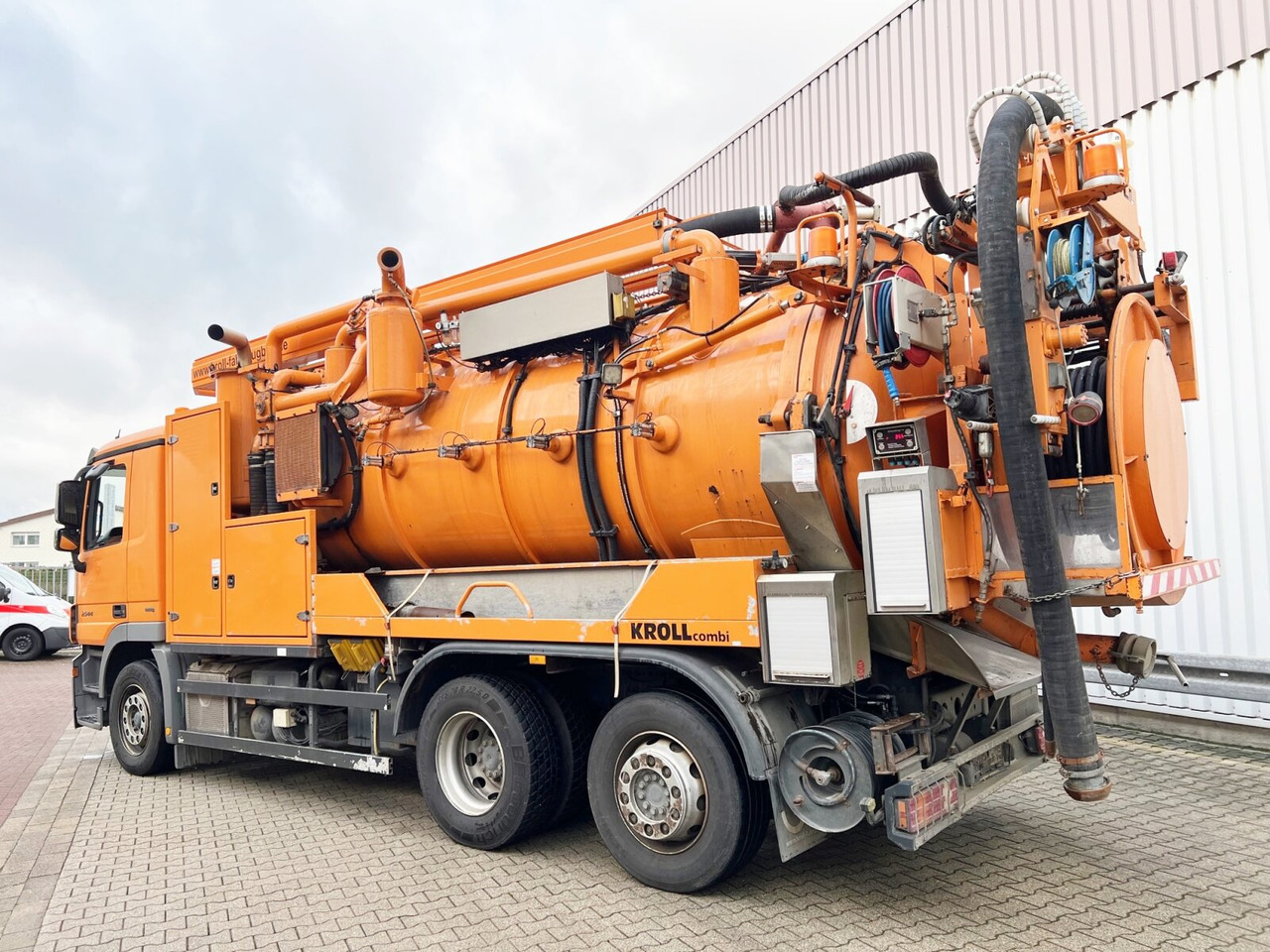 Limpieza de alcantarillado Mercedes-Benz Actros 2544 L 6x2 Actros 2544 L 6x2, Lenkachse, Kroll Saug-/Spülwagen ca. 12m³, Funk: foto 13