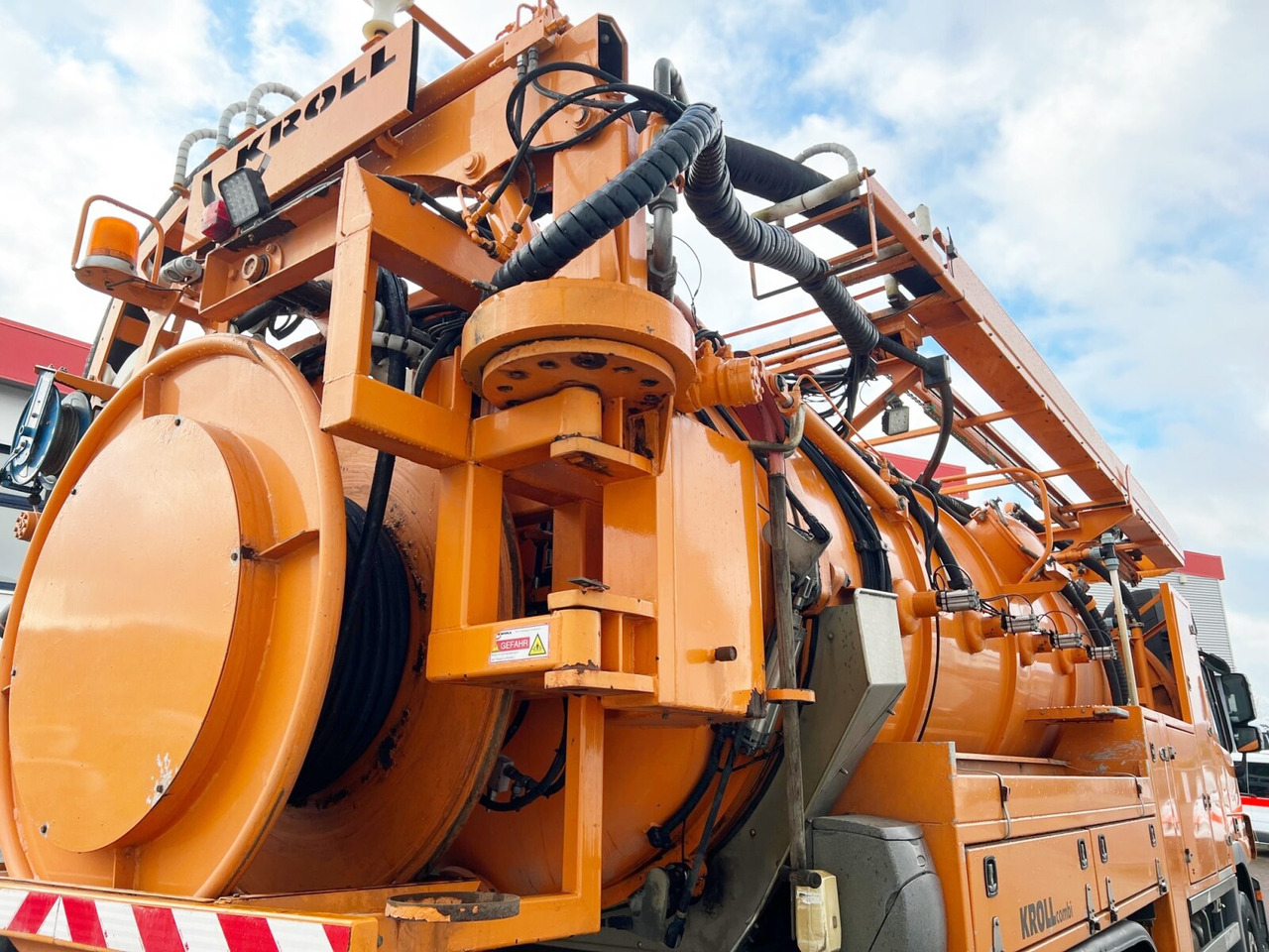 Limpieza de alcantarillado Mercedes-Benz Actros 2544 L 6x2 Actros 2544 L 6x2, Lenkachse, Kroll Saug-/Spülwagen ca. 12m³, Funk: foto 11