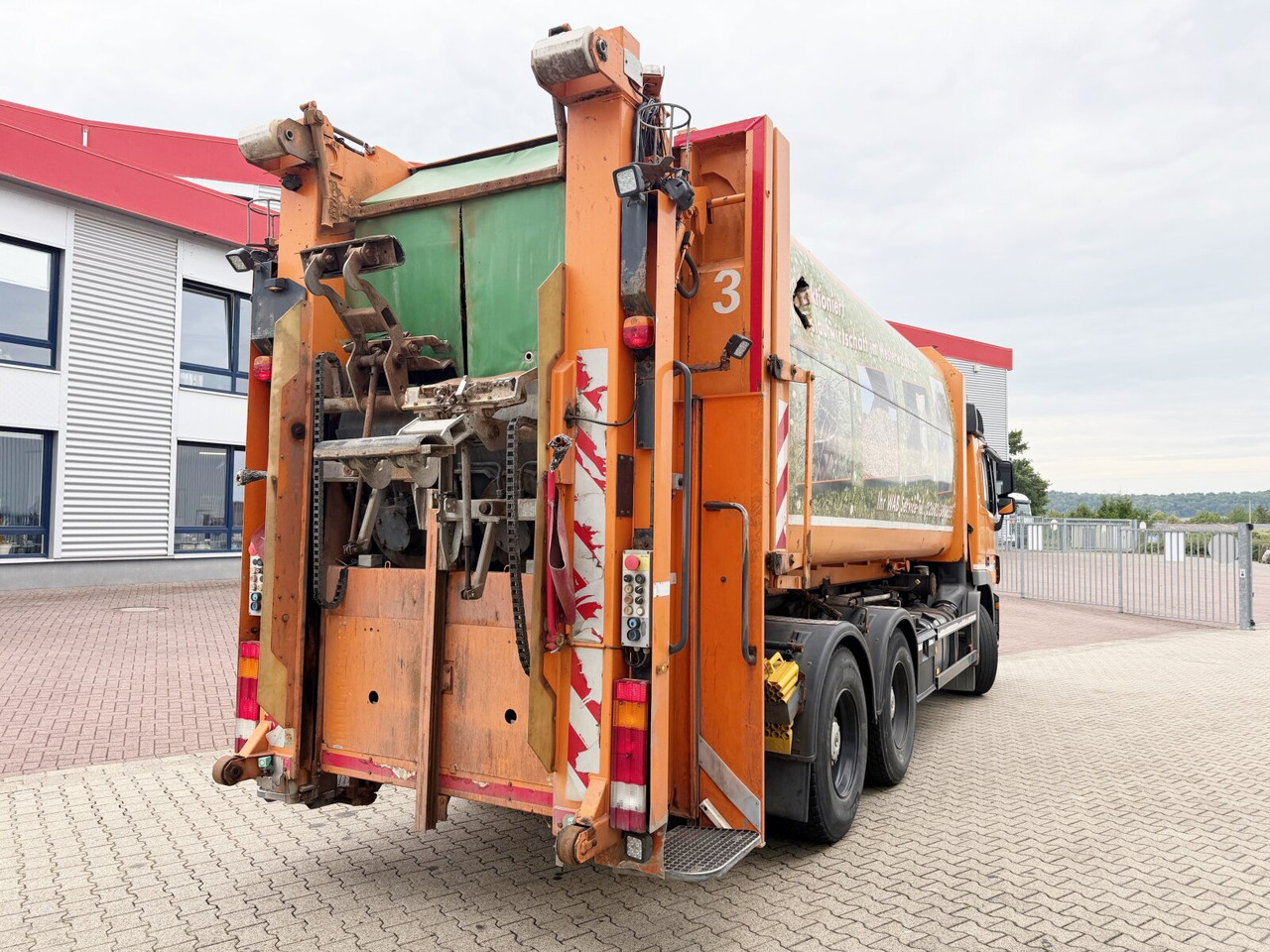 Camión de basura para transporte de basura Mercedes-Benz Actros 2641/48 L 6x4 Actros 2641/48 L 6x4, Seilabroller, Haller Lotos, Zöller Schüttung: foto 10