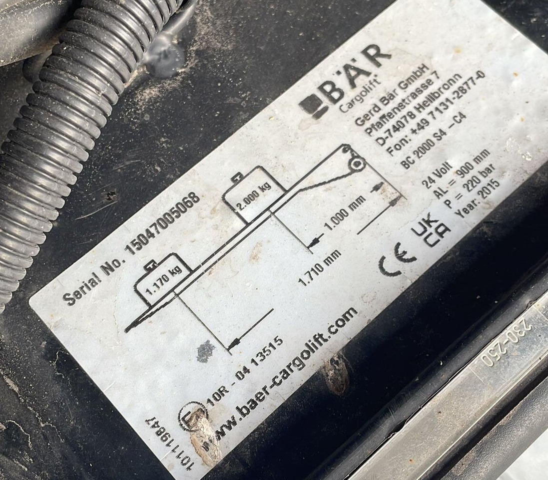 Camión caja cerrada Mercedes-Benz Antos 2535 L 6x2 Antos 2535 L 6x2, Lenk-/Liftachse, LBW BÄR: foto 9 Camión caja cerrada Mercedes-Benz Antos 2535 L 6x2 Antos 2535 L 6x2, Lenk-/Liftachse, LBW BÄR: foto 9