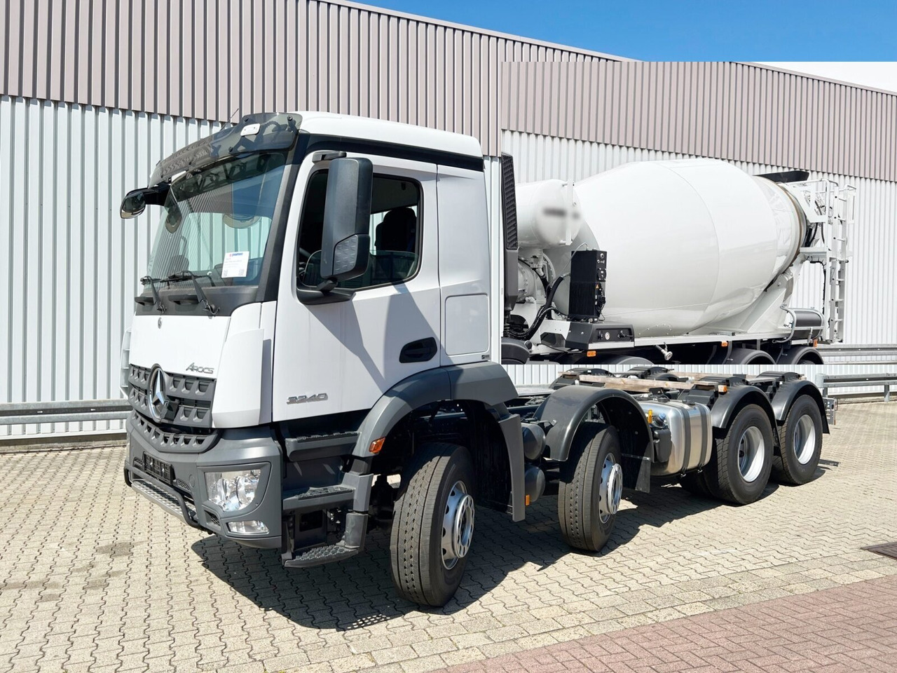 Mercedes-Benz Arocs 3240 8x4 Arocs 3240 8x4, 9/10m³ Mischer - Camión hormigonera: foto 1 Mercedes-Benz Arocs 3240 8x4 Arocs 3240 8x4, 9/10m³ Mischer - Camión hormigonera: foto 1