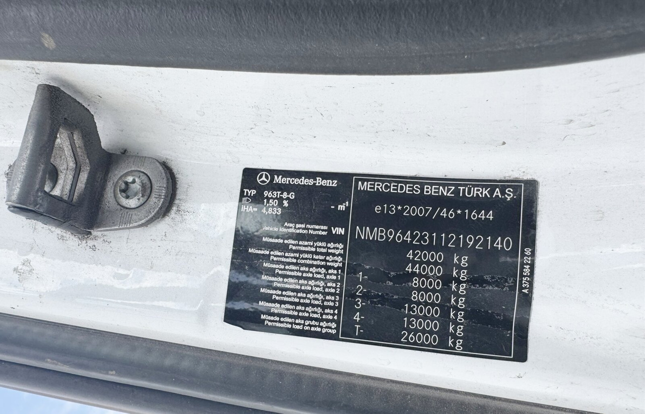 Mercedes-Benz Arocs 4142 K 8x4/4 Arocs 4142/45 K 8x4/4, Meiller Bordmatik links - Camión volquete: foto 5 Mercedes-Benz Arocs 4142 K 8x4/4 Arocs 4142/45 K 8x4/4, Meiller Bordmatik links - Camión volquete: foto 5