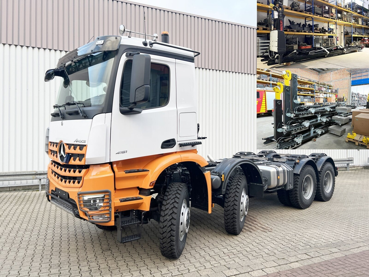 Mercedes-Benz Arocs 4151 AK 8x8/4 Arocs 4151 AK 8x8/4, Grounder - Camión multibasculante: foto 1 Mercedes-Benz Arocs 4151 AK 8x8/4 Arocs 4151 AK 8x8/4, Grounder - Camión multibasculante: foto 1