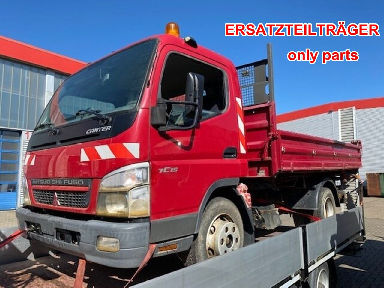 Mitsubishi Canter Fuso 7C15D 4x2 Canter Fuso 7C15D 4x2, Wasserschaden! - Camión volquete: foto 1 Mitsubishi Canter Fuso 7C15D 4x2 Canter Fuso 7C15D 4x2, Wasserschaden! - Camión volquete: foto 1