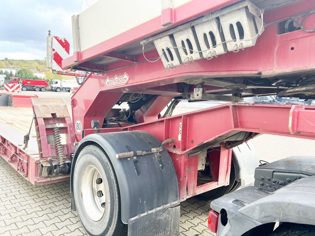 Semirremolque góndola rebajadas para transporte de equipos pesados Nooteboom Euro-64-13 Euro-64-13, Jeepdolly, Tiefbett, Verbr. auf 3,2m, hydr. Lenkung: foto 15 Semirremolque góndola rebajadas para transporte de equipos pesados Nooteboom Euro-64-13 Euro-64-13, Jeepdolly, Tiefbett, Verbr. auf 3,2m, hydr. Lenkung: foto 15