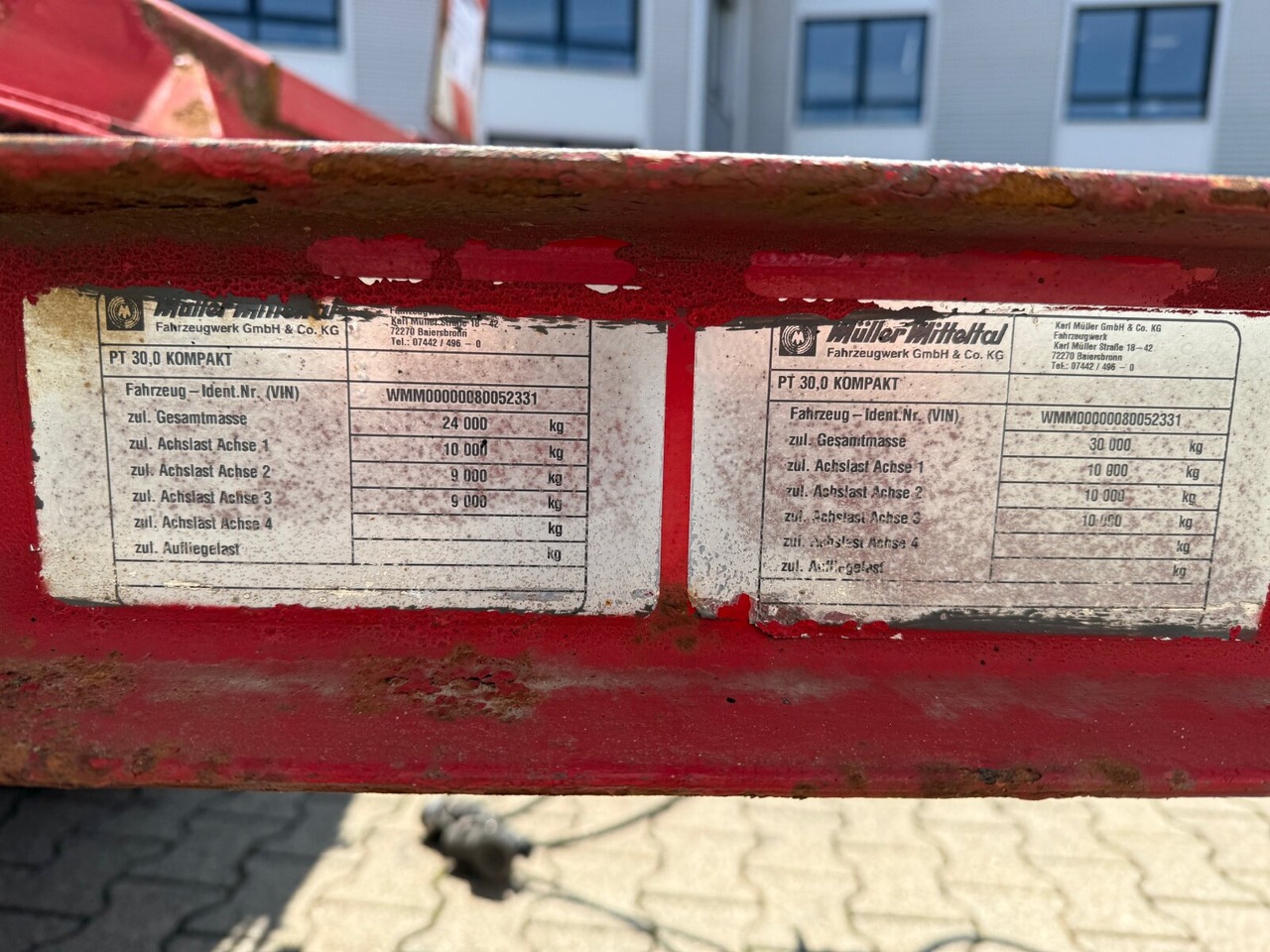 PT 30,0 Kompakt PT 30,0 Kompakt, verbr. auf 3m - Remolque góndola rebajadas: foto 4 PT 30,0 Kompakt PT 30,0 Kompakt, verbr. auf 3m - Remolque góndola rebajadas: foto 4