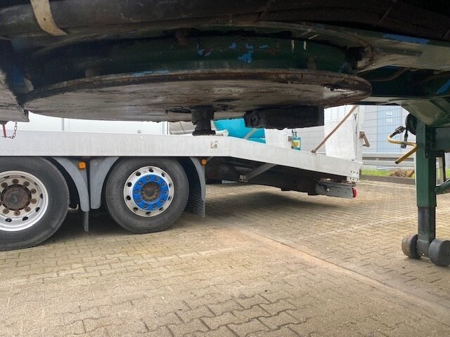 SCHELLING 504 H 22 SCHELLING 504 H 22 mit Kran Ferrari 708, 7m/t - Semirremolque plataforma/ Caja abierta: foto 2 SCHELLING 504 H 22 SCHELLING 504 H 22 mit Kran Ferrari 708, 7m/t - Semirremolque plataforma/ Caja abierta: foto 2