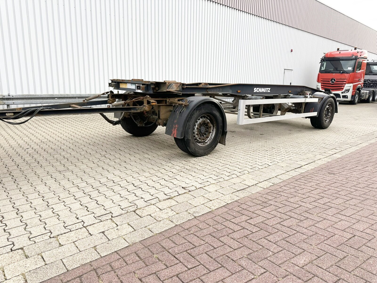 Schmitz Cargobull ACF 18 S ACF 18 S Schlittenabroller - Remolque multilift/ Portacontenedores de cadenas: foto 1 Schmitz Cargobull ACF 18 S ACF 18 S Schlittenabroller - Remolque multilift/ Portacontenedores de cadenas: foto 1
