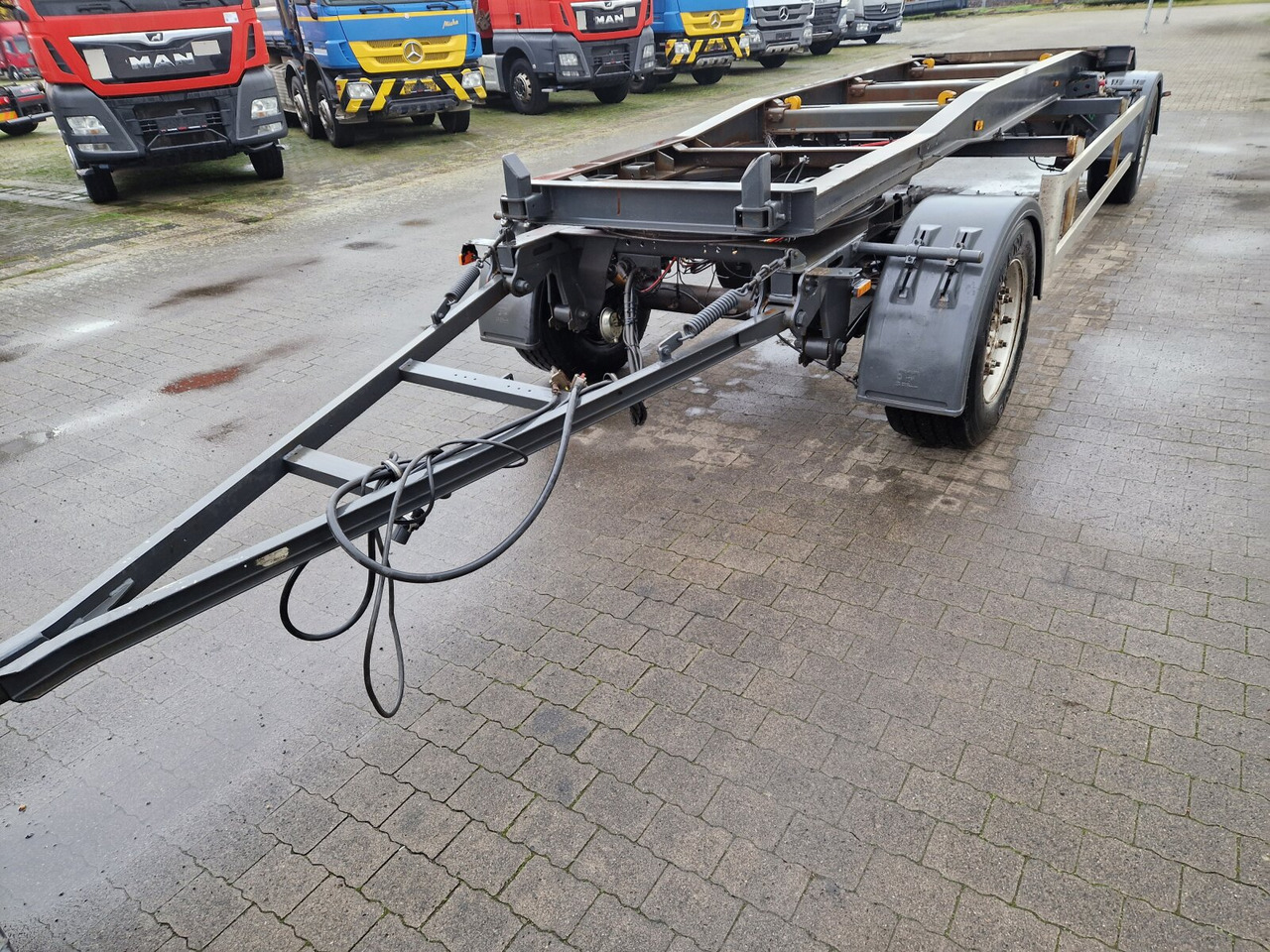 Schmitz Cargobull ACF 18 S ACF 18 S, Schlittenabroller bis 7 m Beh. - Remolque multilift/ Portacontenedores de cadenas: foto 3 Schmitz Cargobull ACF 18 S ACF 18 S, Schlittenabroller bis 7 m Beh. - Remolque multilift/ Portacontenedores de cadenas: foto 3