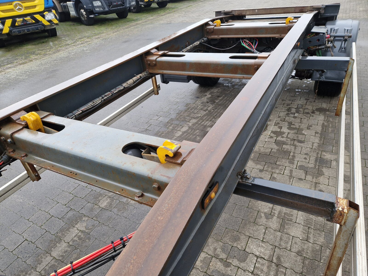 Remolque multilift/ Portacontenedores de cadenas Schmitz Cargobull ACF 18 S ACF 18 S, Schlittenabroller bis 7 m Beh.: foto 6