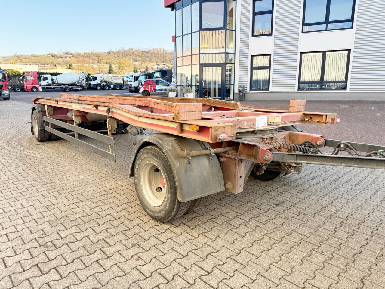 Schwarzmüller Abrollanhänger Abrollanhänger - Remolque multilift/ Portacontenedores de cadenas: foto 5 Schwarzmüller Abrollanhänger Abrollanhänger - Remolque multilift/ Portacontenedores de cadenas: foto 5