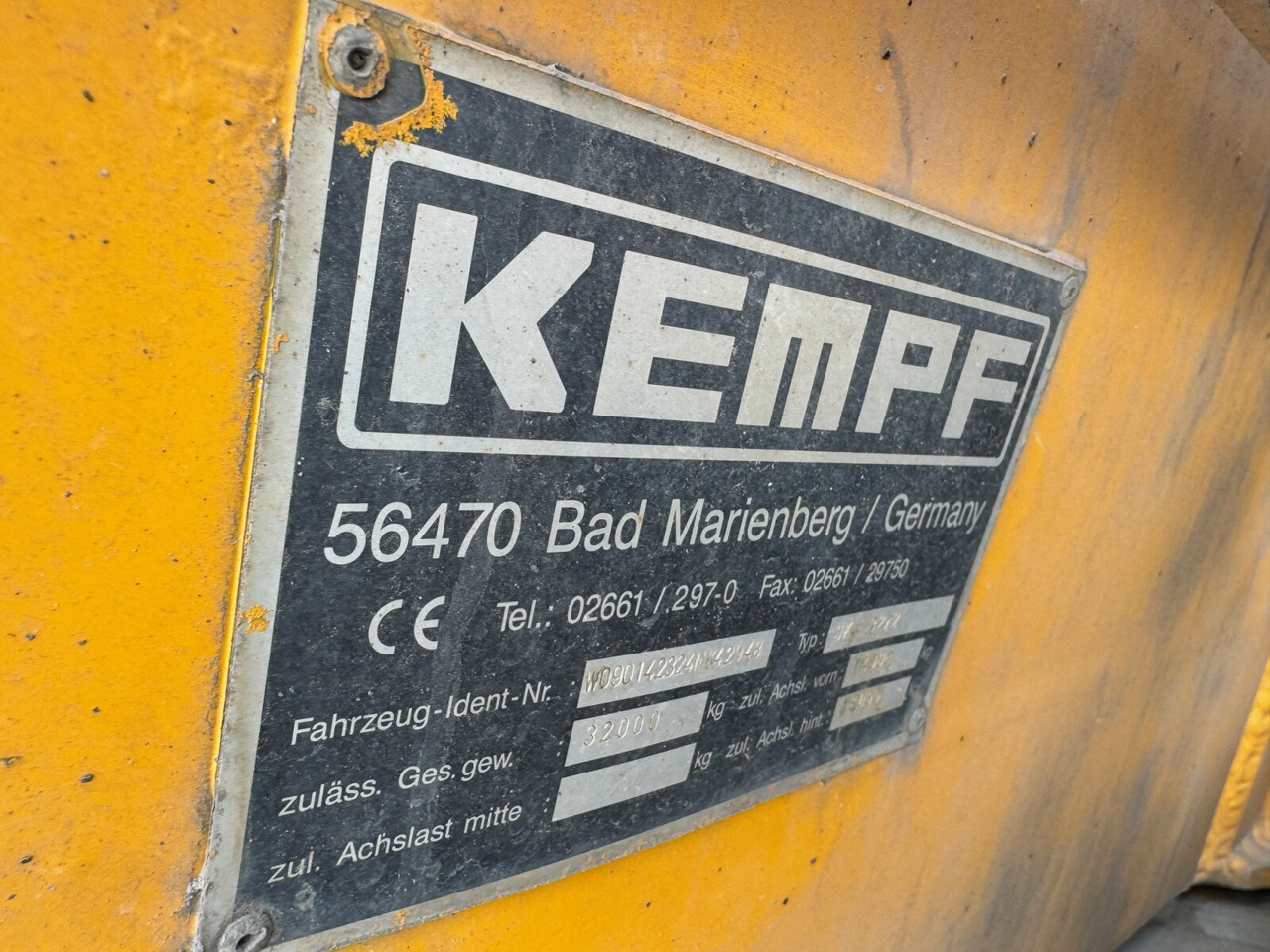 Kempf SKM 32/2 SKM 32/2, Alumulde ca. 27m³ - Semirremolque: foto 3 Kempf SKM 32/2 SKM 32/2, Alumulde ca. 27m³ - Semirremolque: foto 3