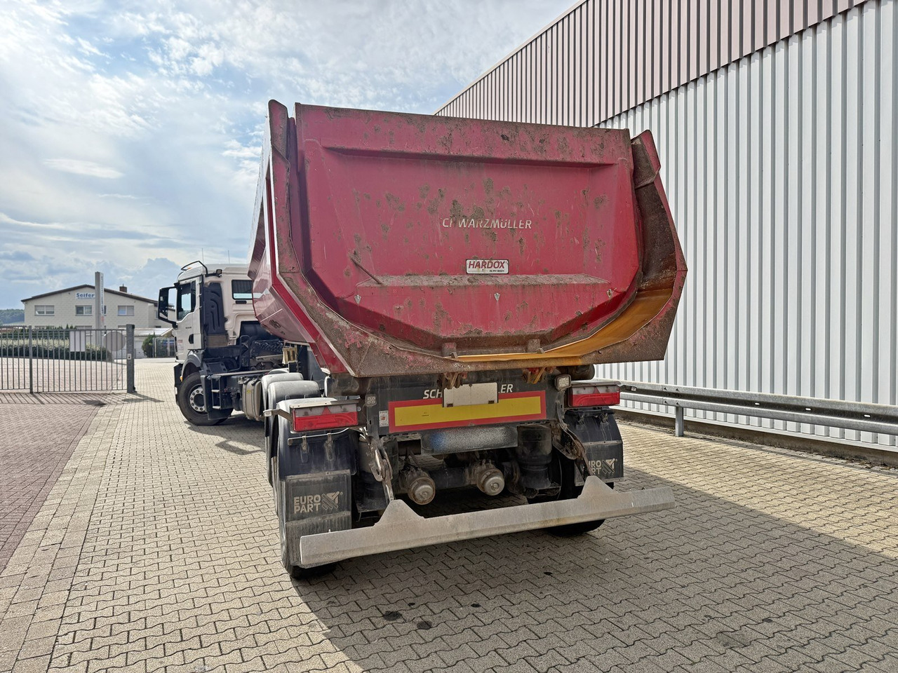 Semirremolque Schwarzmüller K-Serie Kippauflieger, Hardoxmulde ca. 24/26m³, Liftachse K-Serie Kippauflieger, Hardoxmulde ca. 24/26m³, Liftachse: foto 13