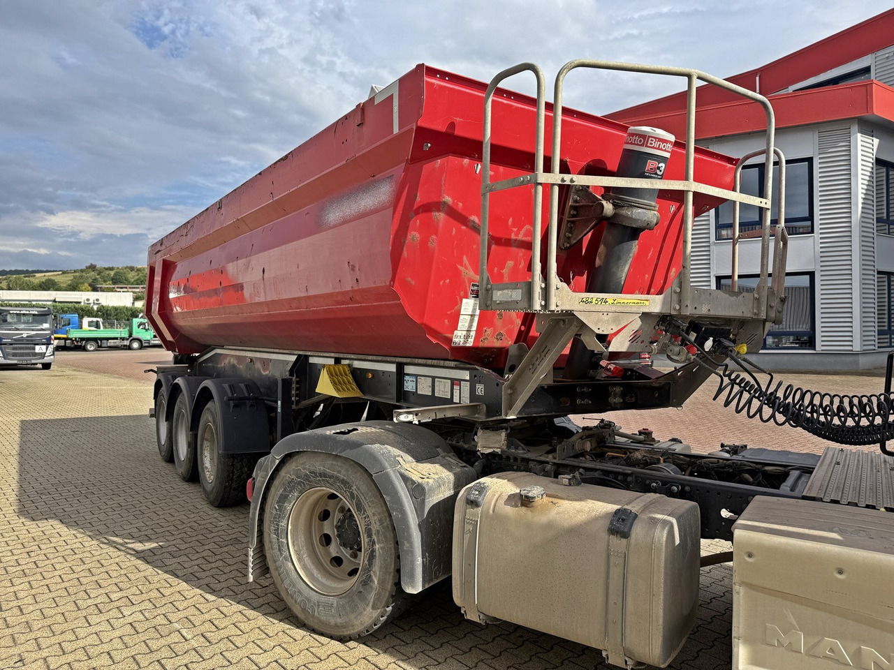 Semirremolque Schwarzmüller K-Serie Kippauflieger, Hardoxmulde ca. 24/26m³, Liftachse K-Serie Kippauflieger, Hardoxmulde ca. 24/26m³, Liftachse: foto 9