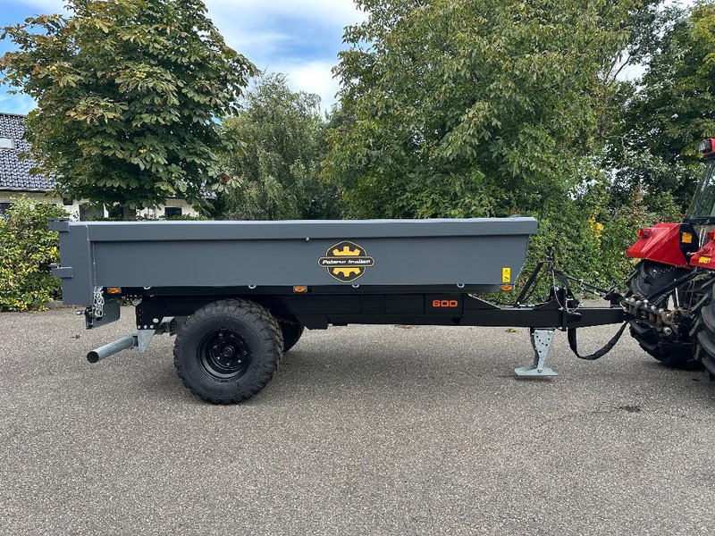 Palmse Trailer PT600E-1A bakkenwagen bakkenkar kipper dumper - Remolque volquete: foto 2 Palmse Trailer PT600E-1A bakkenwagen bakkenkar kipper dumper - Remolque volquete: foto 2