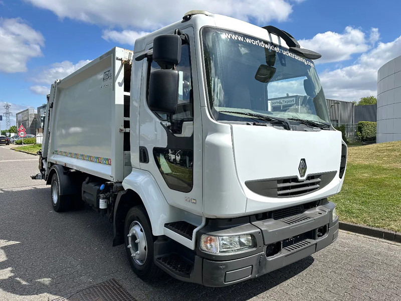 Camión de basura Renault Midlum 220 GARBAGE / MULL + SPRING / SPRING + 175.643 KM + EURO 5: foto 8