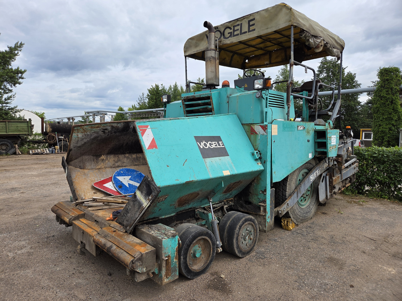 Vogele Super 1603, 6-83 - Pavimentadora de asfalto: foto 4 Vogele Super 1603, 6-83 - Pavimentadora de asfalto: foto 4