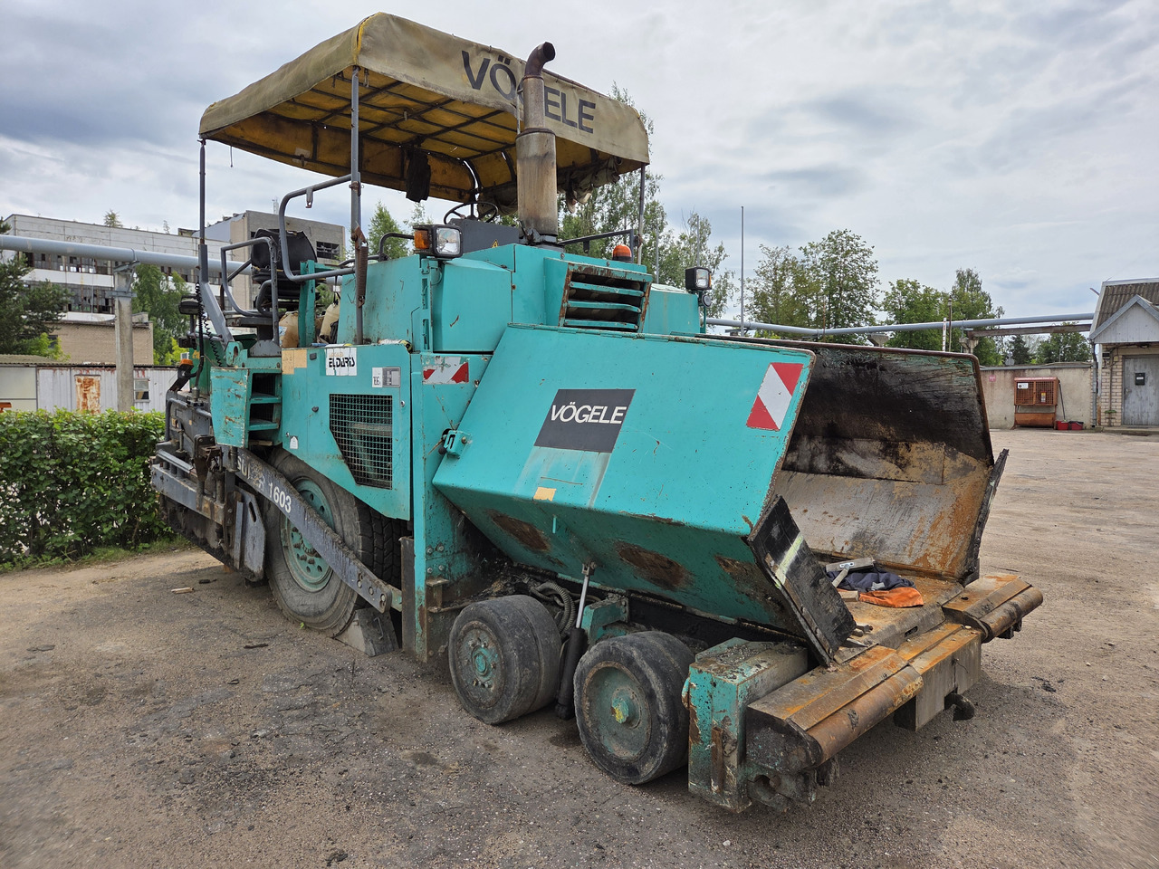 Vogele Super 1603, 6-83 - Pavimentadora de asfalto: foto 3 Vogele Super 1603, 6-83 - Pavimentadora de asfalto: foto 3